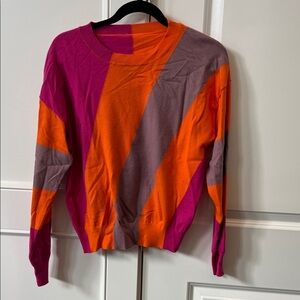 Colorful Women's Crew Neck Sweater